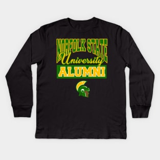 Norfolk State 1935 University Apparel Kids Long Sleeve T-Shirt